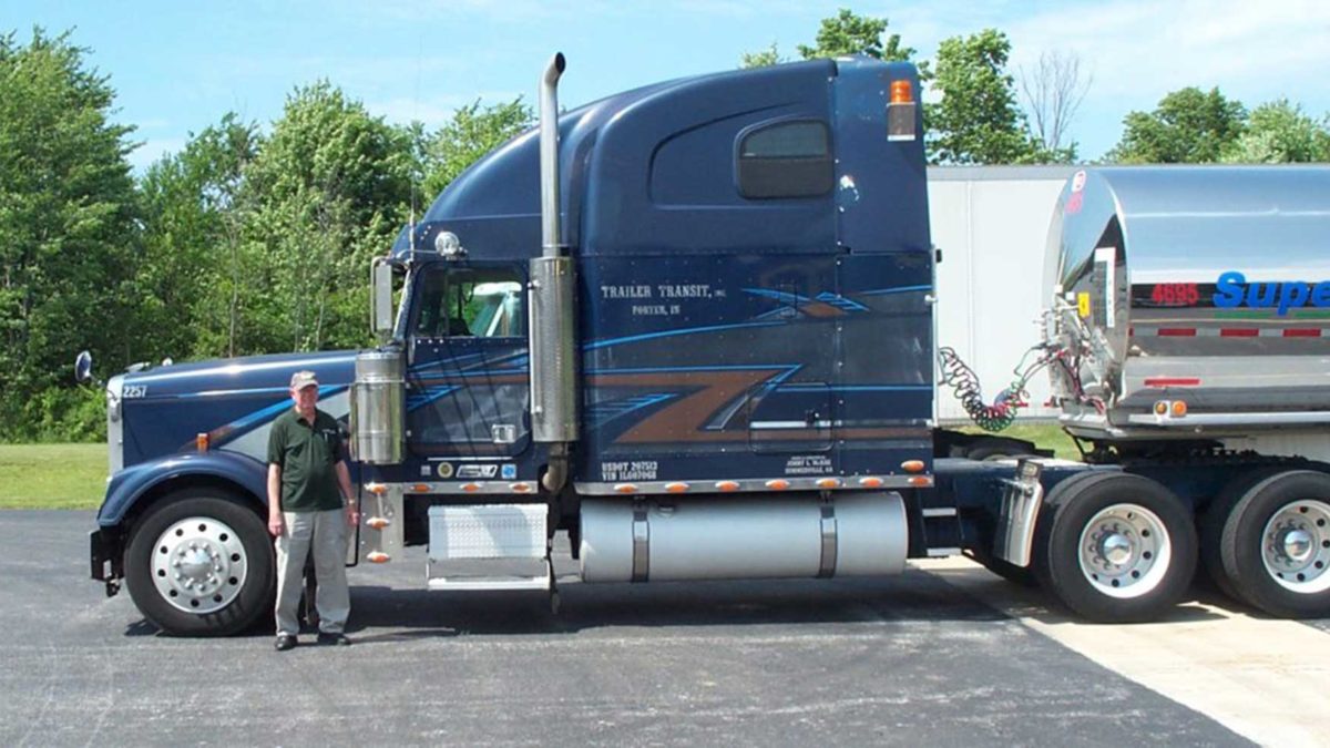 Trailer Transit Inc. Owner Operator of the Month September 2016