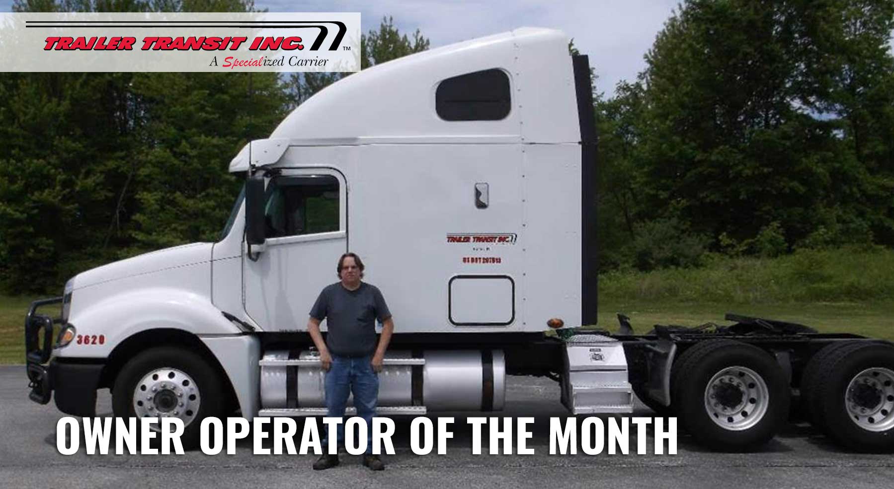 Trailer Transit Inc. February 2020 Owner Operator of the Month