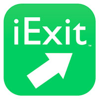 iExit Interstate Exit Guide logo