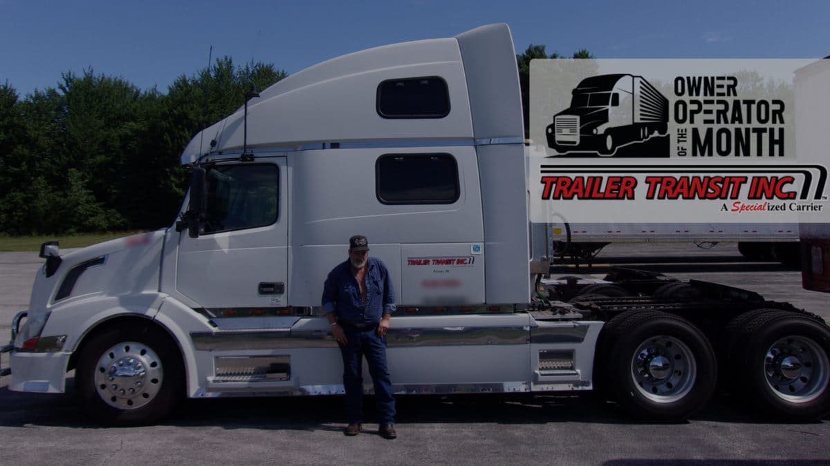 September 2022 Owner Operator of the Month BW