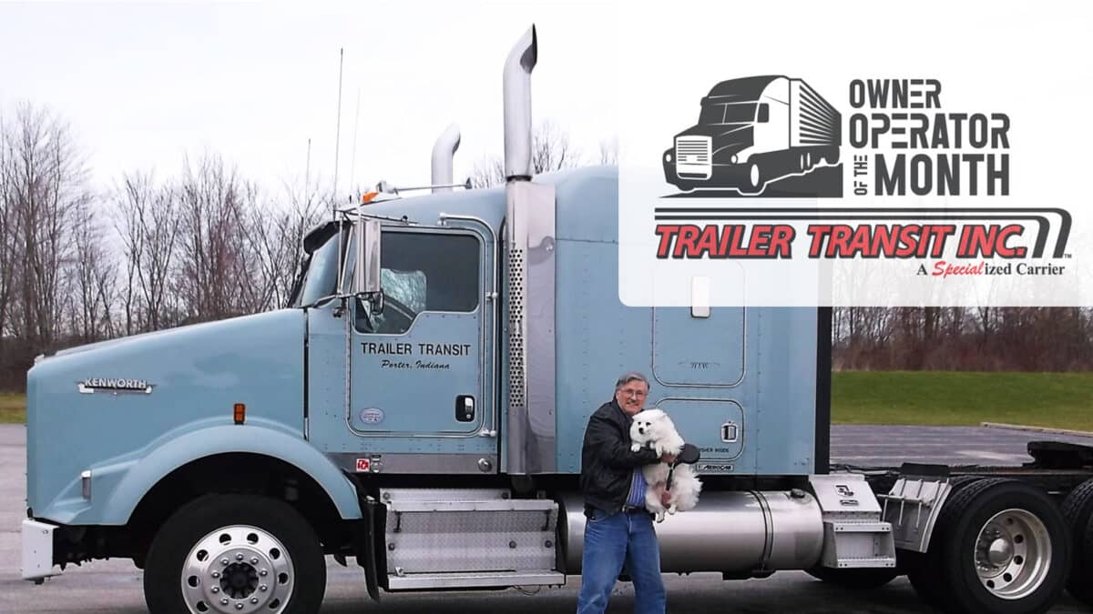 Owner Operator of the Month - March 2023 - Buddy